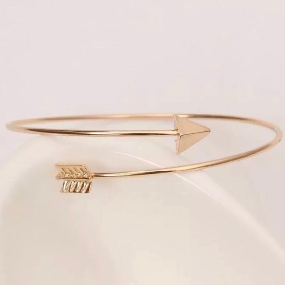 {SKYE} dainty boho arrow wrap bangle bracelet - Picture 2 of 8
